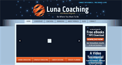 Desktop Screenshot of lunacoaching.com